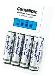 Camelion Rechargeable Battery Charger (BC1012+42100AR)