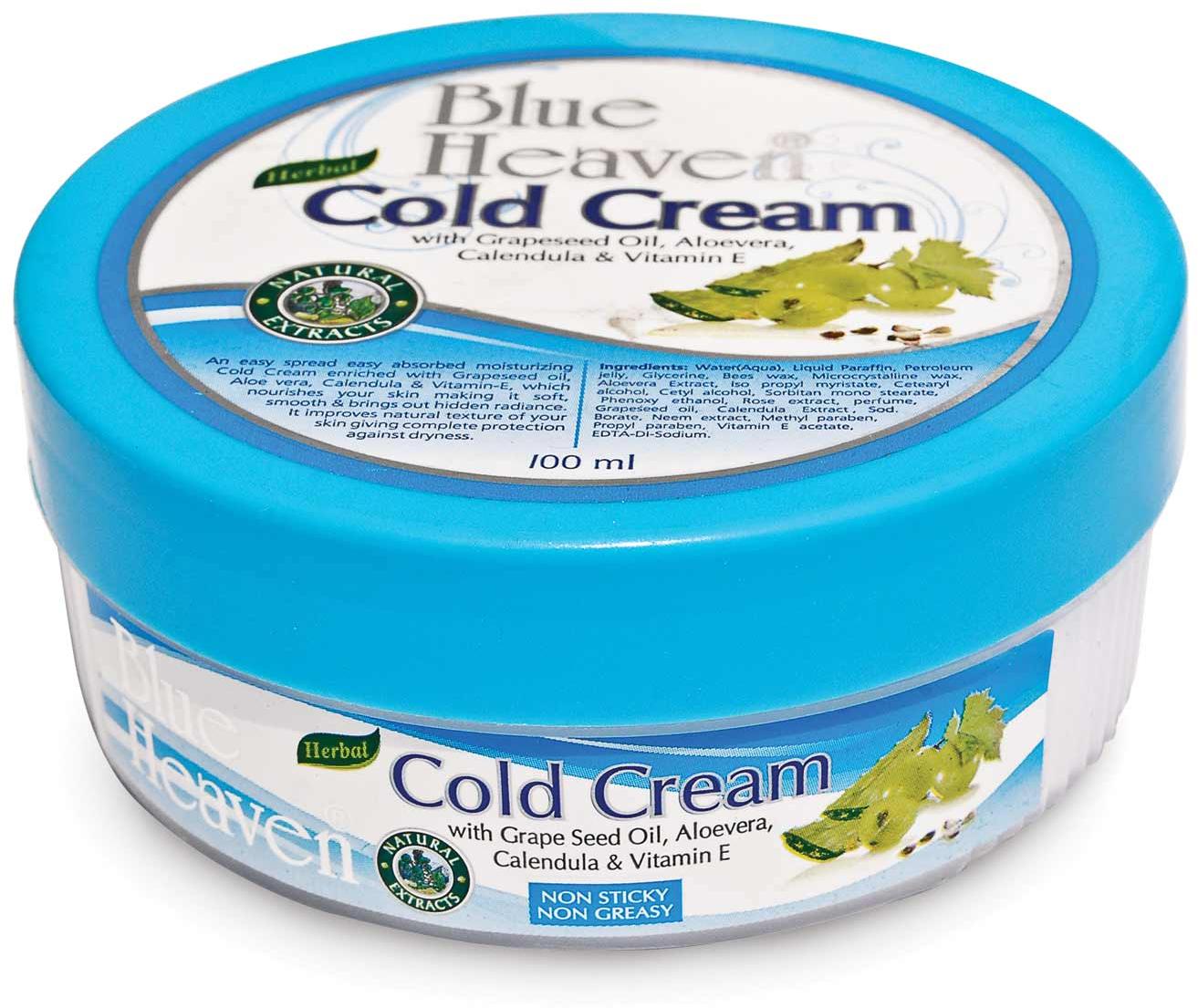 BLUE HEAVEM Cold Cream, for MULTI PURPOSE, Feature : MOISTURIZING