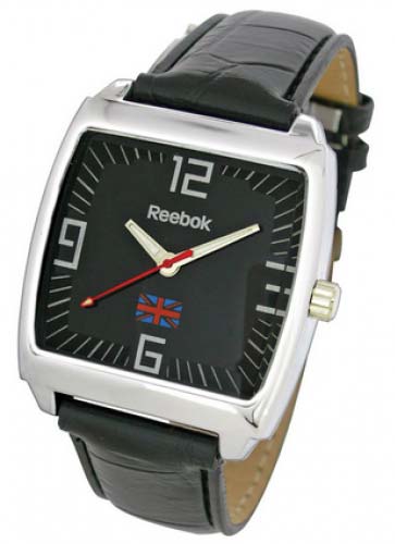 Reebok Square Black Mens Wrist Watch