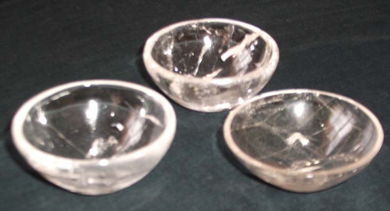 Plain Crystal bowls, Size : 2 inch
