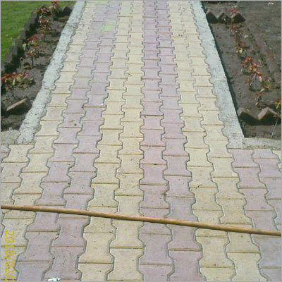 interlocking concrete pavers