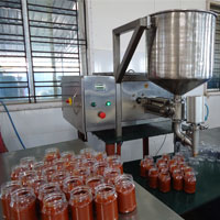Semi Automatic Pickle Filling Machine
