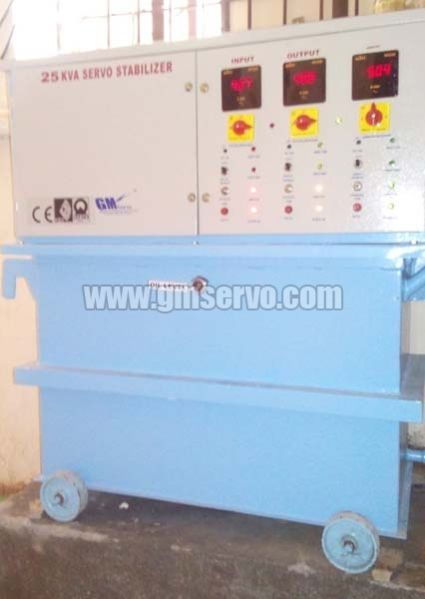 25kva 3phase Servo Stabilizer-oil Cooled