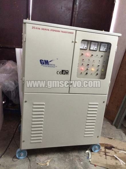 25kva 3phase Servo Stabilizer With Inbuilt Isolation Transformer