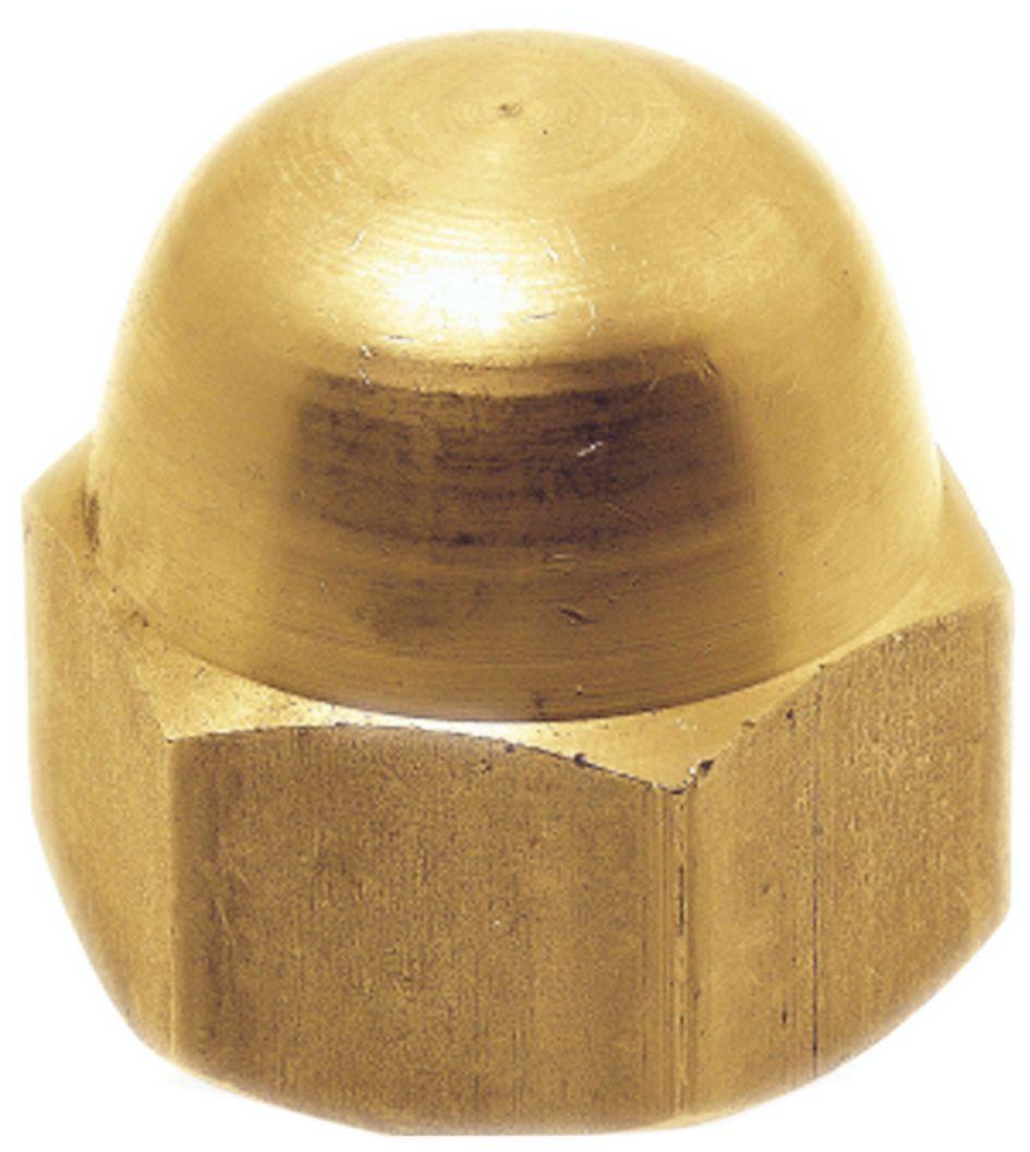 Brass Cap Nut, for Industrial Use, Length : 1-10mm, 10-20mm, 20-30mm, 30-40mm, 40-50mm