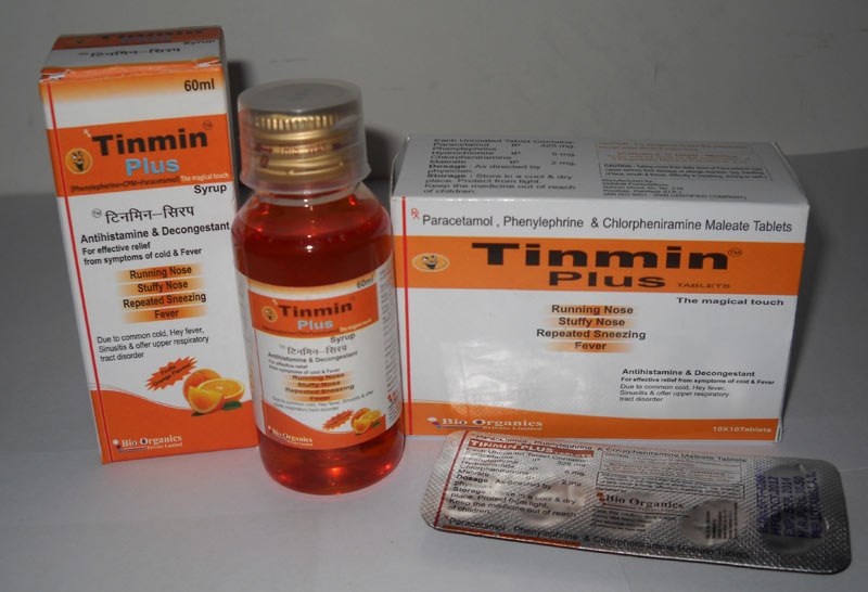 Tinmin Plus Range Tinmin Plus Syp/ Tinmin Plus Tablet