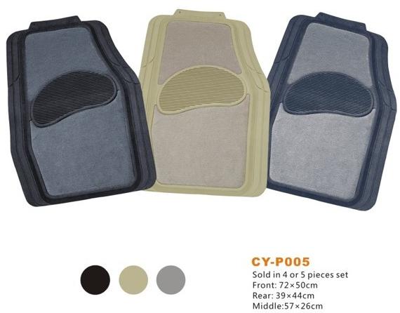 Buy Pvc With Carpet Car Floor Mats From Yuyao Chenyang Plastic