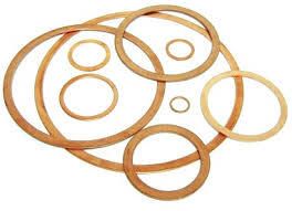 Copper Sealing Washers, Size : 1/8 bsp to 2 bsp