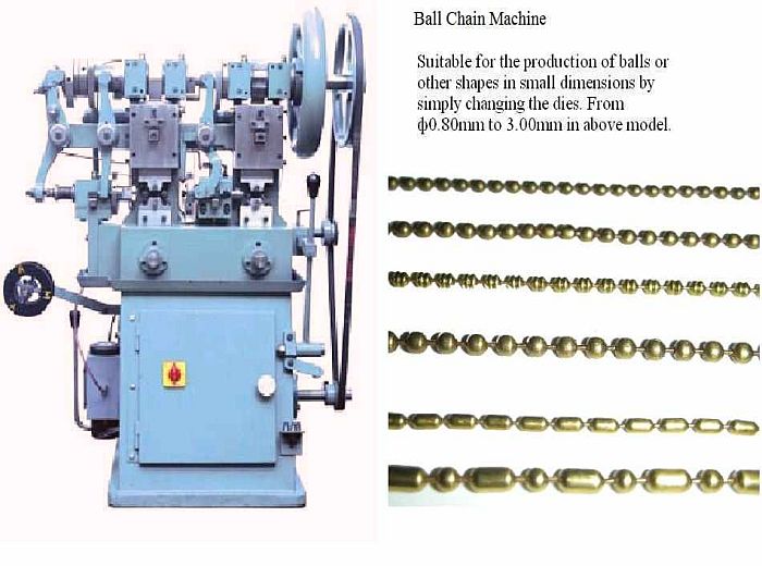 Ball Chain Making Machine