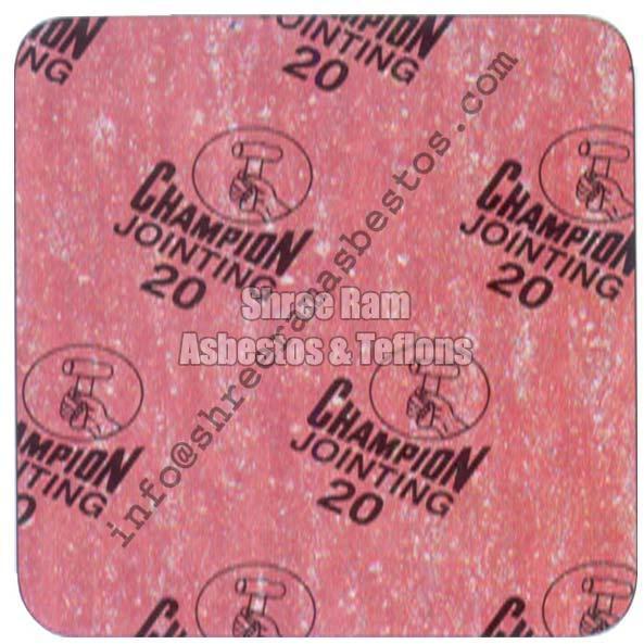 CHAMPION MAKE ST.20 RED JOINTING SHEET