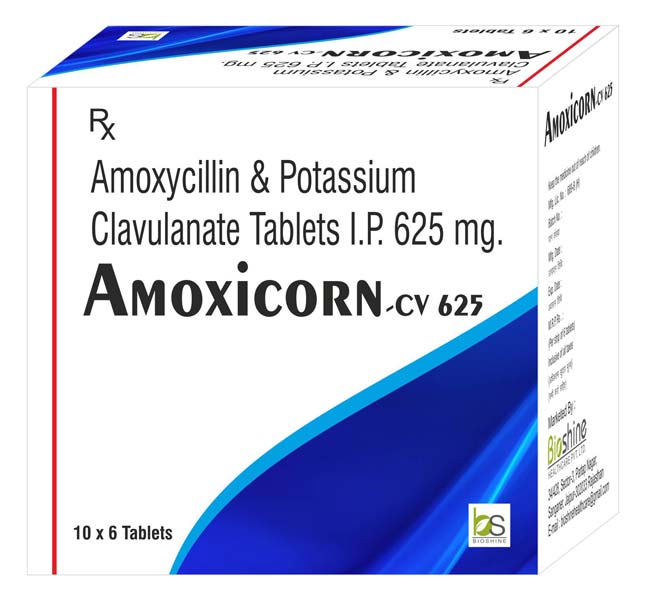 Amoxyclav 625mg Antibiotic Tablet