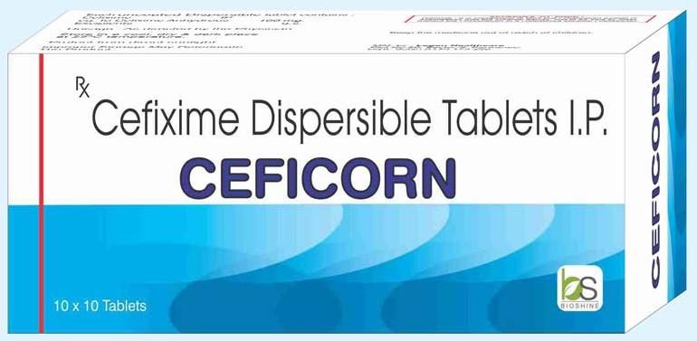 Cefxime 100mg Dispersible Tablet
