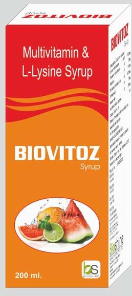 Multivitamin with L- Lysine Syrup