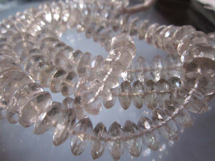 Crystal Faceted Rondelle Beads