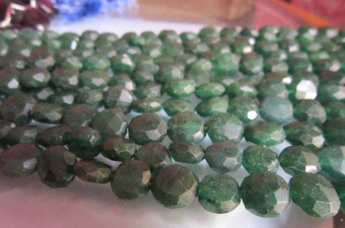Green Aventurian Beads