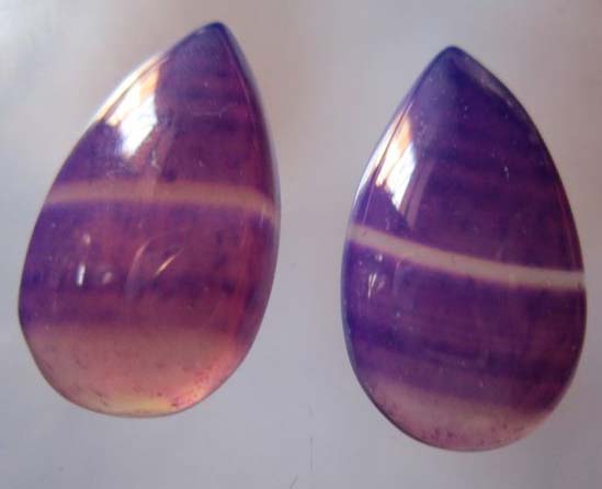 Natural Multi Chalcedony 14x25 Cabochons