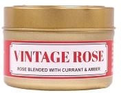 VINTAGE ROSE SOY CREAM CANDLE