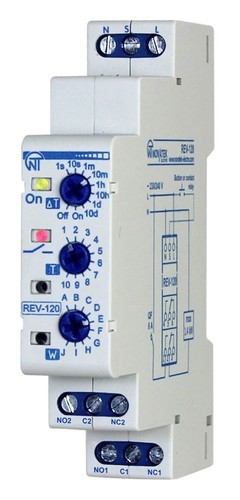 Time Delay Relay - REV-120, Mounting Type : Din