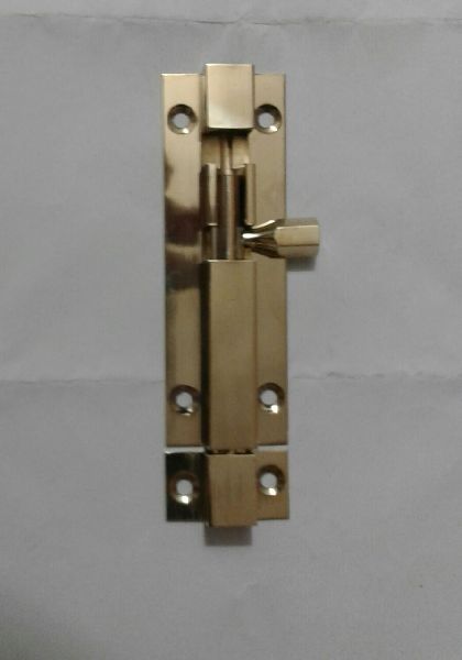 Brass Square Tower Bolt, Grade : 58 % copper