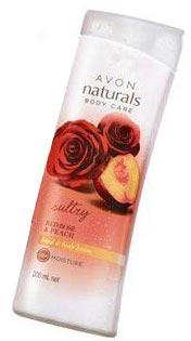 Avon Rose and Peach Body Lotion