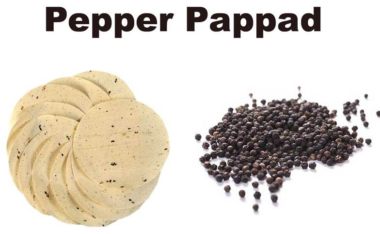 Black Pepper Papad Applalam