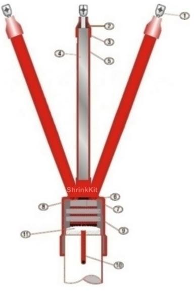 12kv Indoor Termination Kit