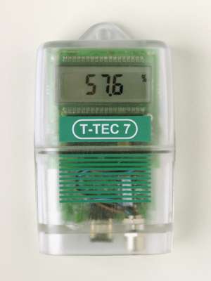 T-TEC 7-1C Combined Temperature and Humidity Data Logger