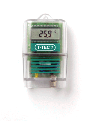T-TEC 7 -1E Display Temperature Data Logger