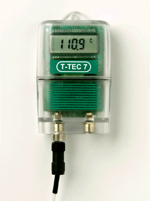 T-TEC 7-3P Pt100 Sensor Temperature Data Logger