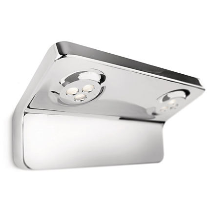 PHILIPS InStyle Wall light Double Vanitas chrome LED