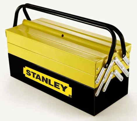 STANLEY Tray Metal Tool Box
