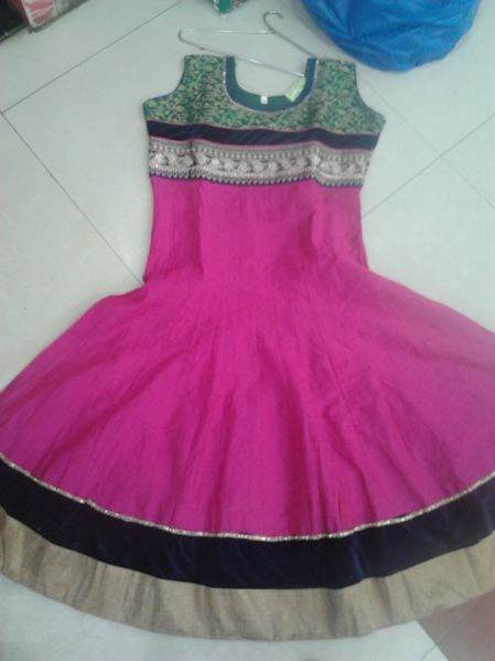 Silk Anarkali Suit