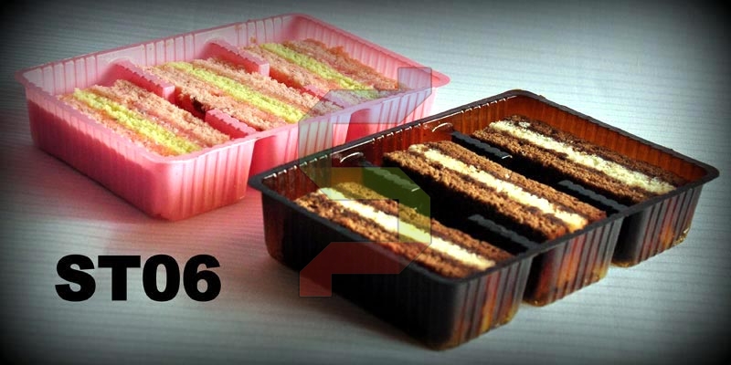 ST06 Plastic Cake Container