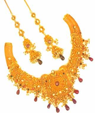 Gold Necklace Set GNS - 03