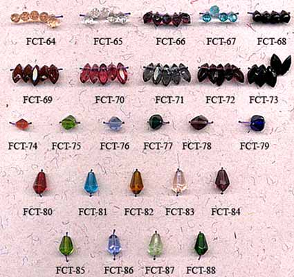Faceted Glass Beads Fcb - 002