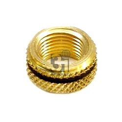 Brass Diamond Knurled Inserts