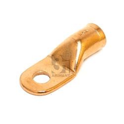 Copper Tubular Cable Terminal Ends Light Duty Crimping