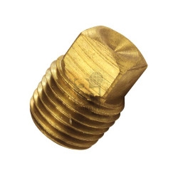 SQ HD Brass Plug, Size : 1/8″, 1/4″, 3/8″, 1/2″, 3/4″, 1″, 1 1/4″, 1 1/2″, 2″