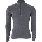 Mens Heavyweight Zip Base Layer Tops