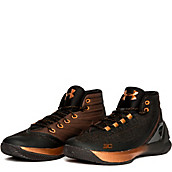 UNDER ARMOUR Black Mens Curry Basketball Shoes