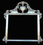 Silver Mirror Frame KKSLFR-02