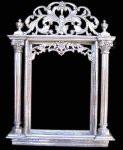 Silver Mirror Frame KKSLFR-09