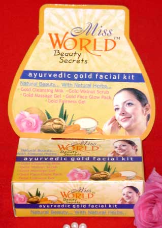 Ayurvedic Gold Facial Kit