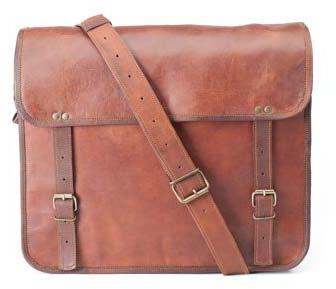 Handmade Leather Messenger Bag / Office Bag / Laptop Bag