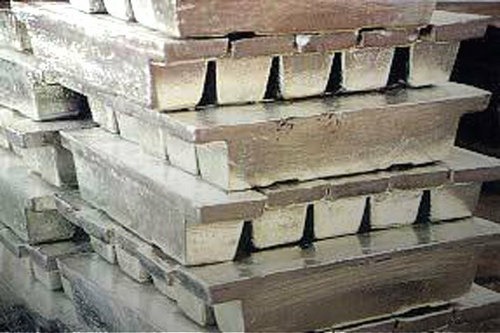 tin ingots