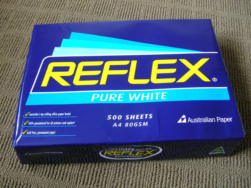 Brand New 5x500 Sheets White Reflex Ultra White Office Copy paper A4 