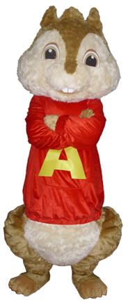 Alvin Chipmunks Mascot Costume by Sunlit Global Co., Ltd, Chipmunks