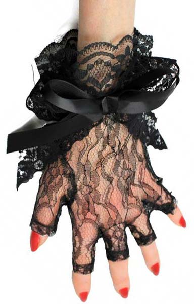 Womens Lavinia Lace Gloves