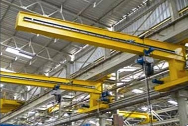 Wall Travelling Jib Cranes