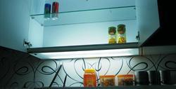 Cabinet Bottom Light Shelf